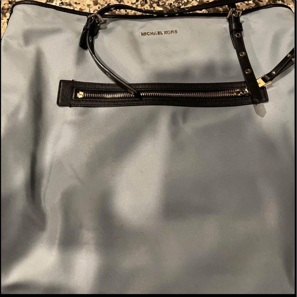 Micheal Kors light blue purse